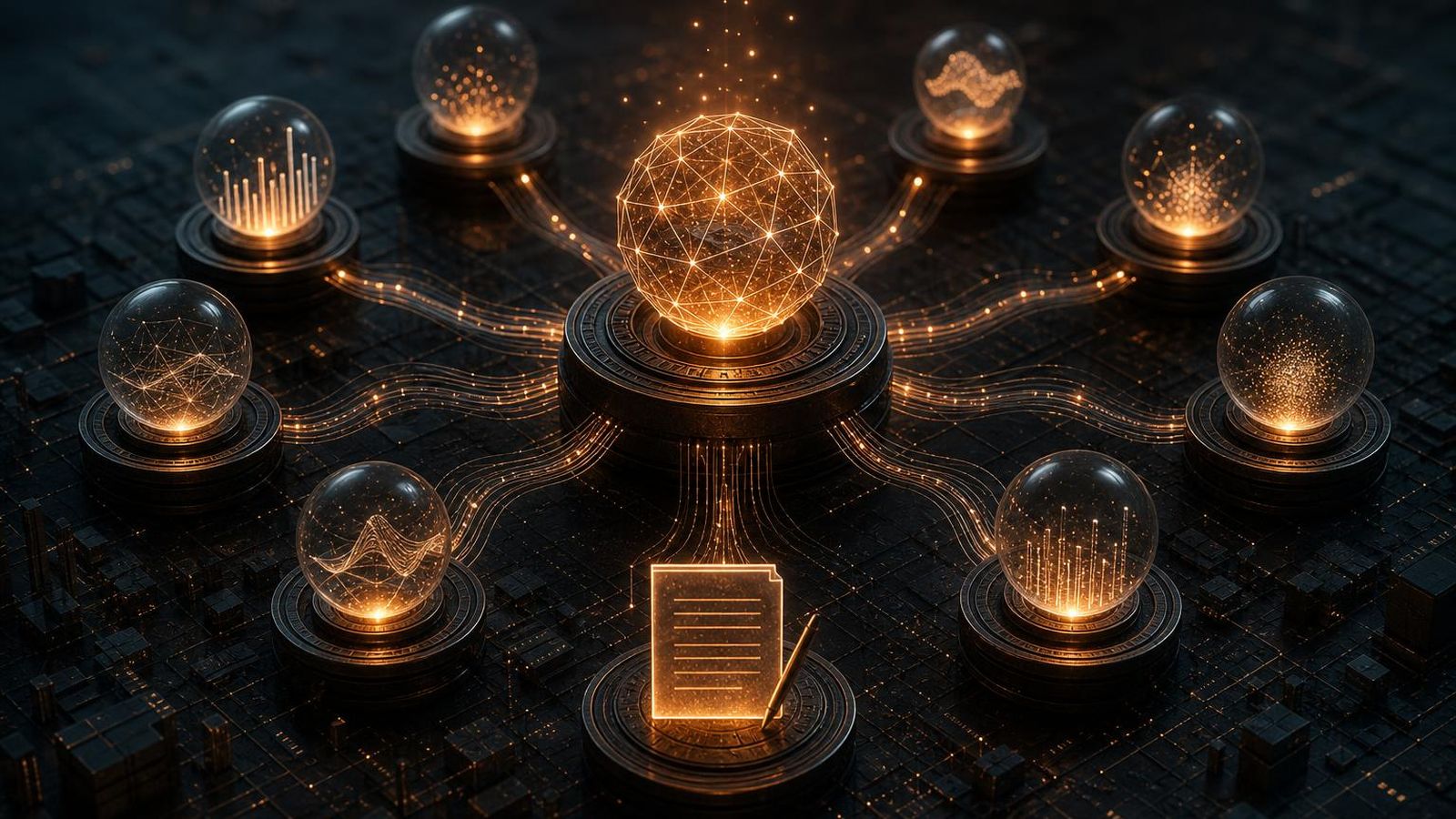 Data infrastructure connecting blockchain networks to real-world information